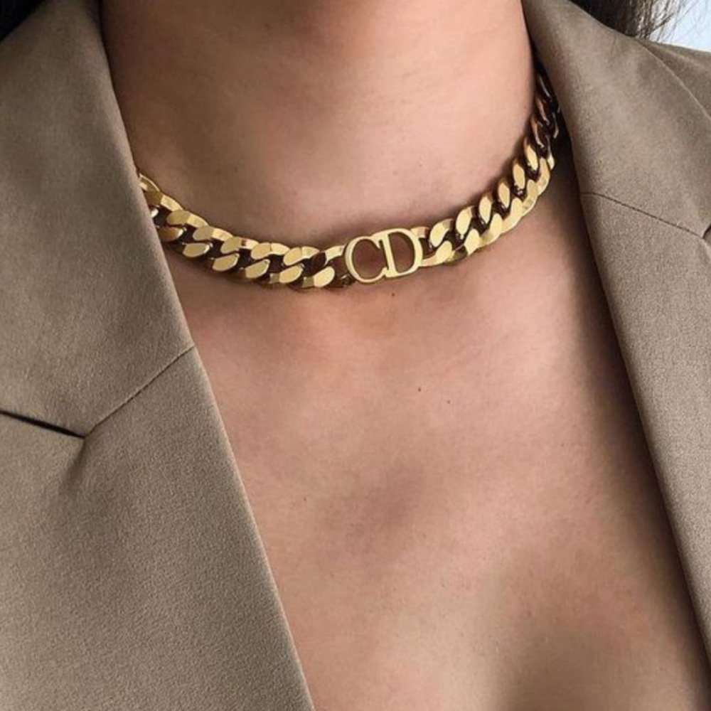 Dior Gold Choker - Picture 6 of 7